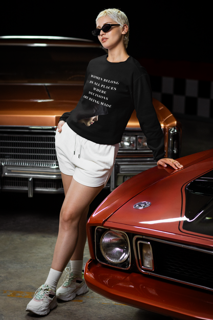 Women Belong-Bold Comfort Unisex Sweatshirt