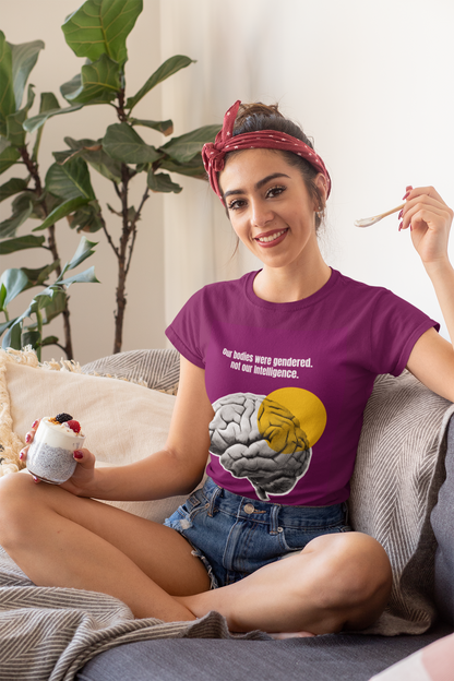 Not our Intelligence | Feminist Women's Crop Top