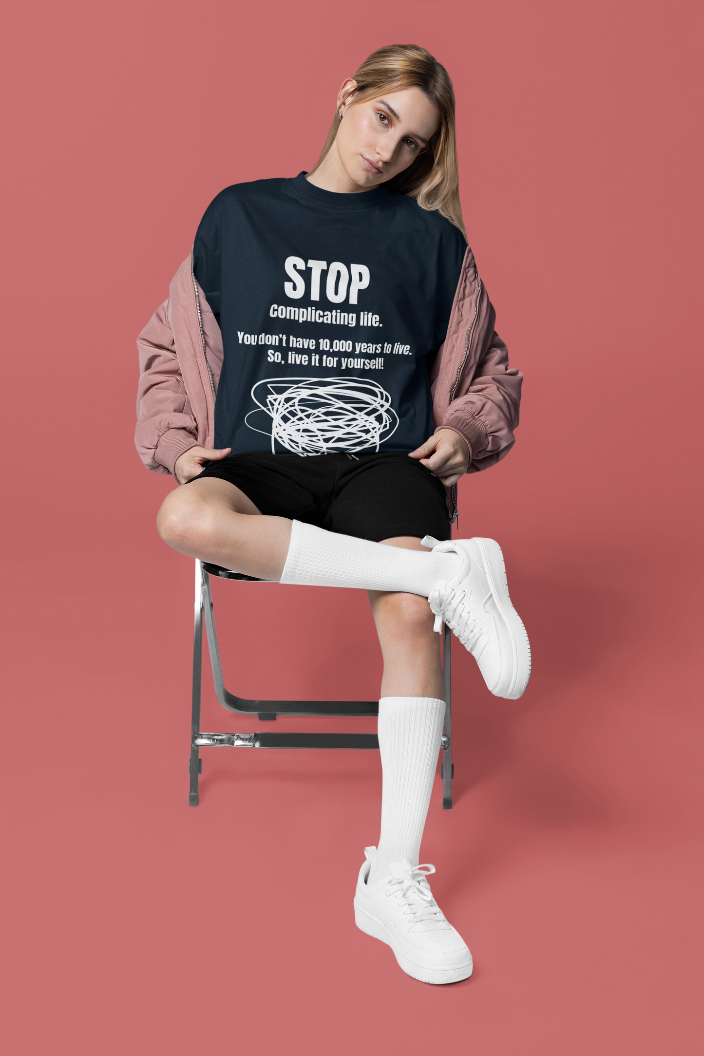 Complicating Life | Feminist Oversized Unisex T-shirt