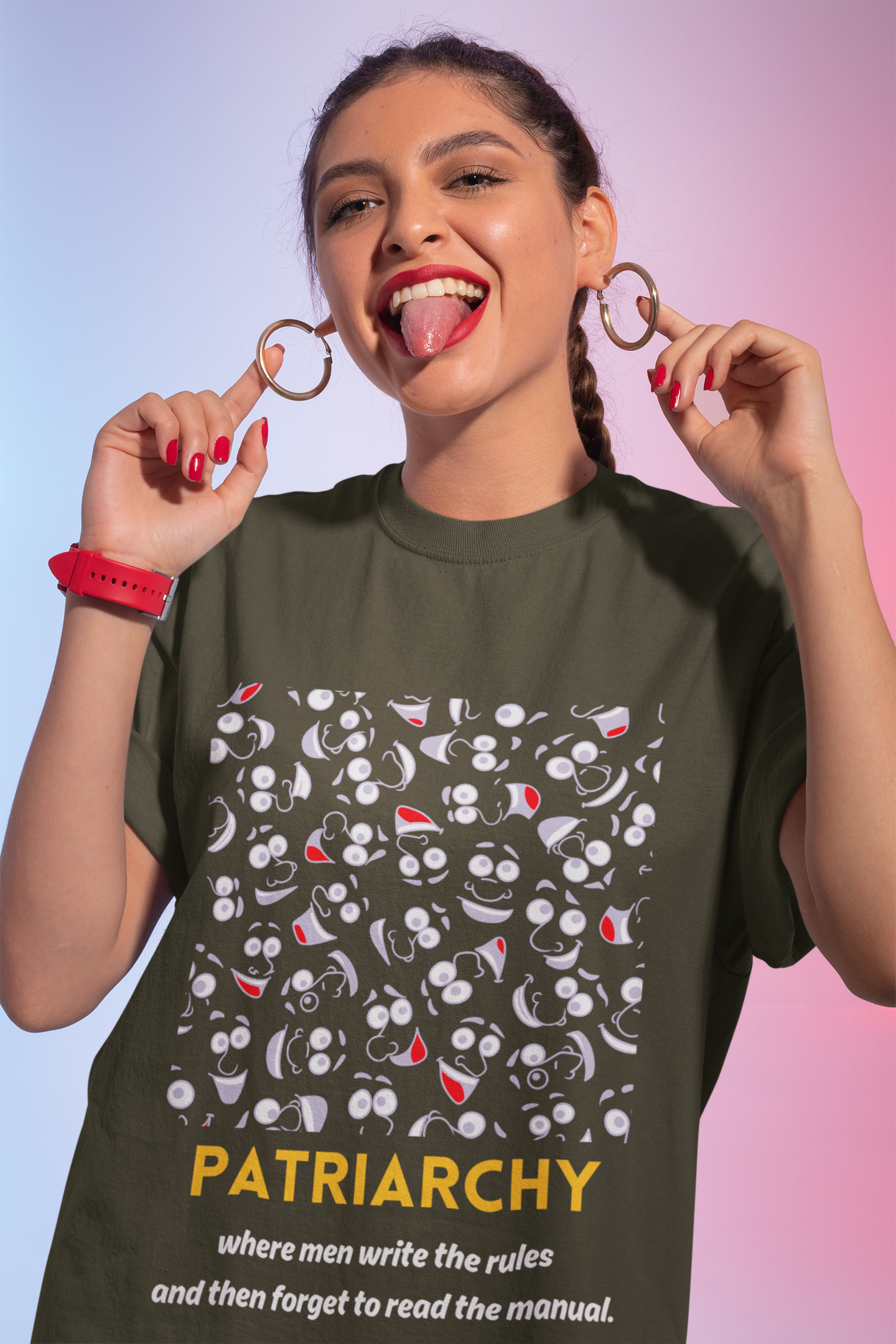 Patriarchy | Feminist Oversized Unisex T-shirt