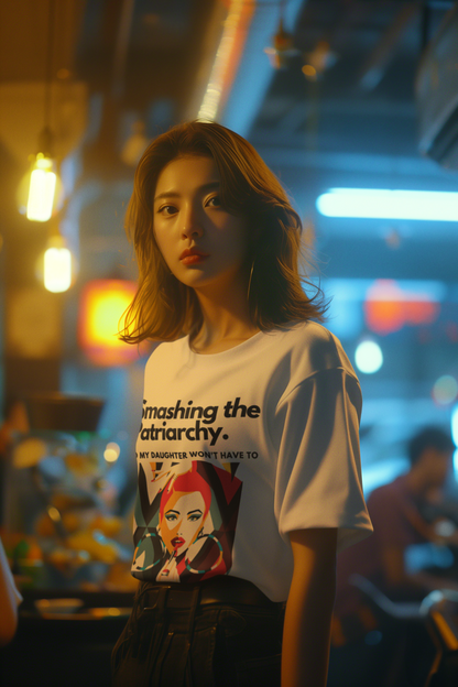 Smashing Patriarchy | Feminist Oversized Unisex T-shirt