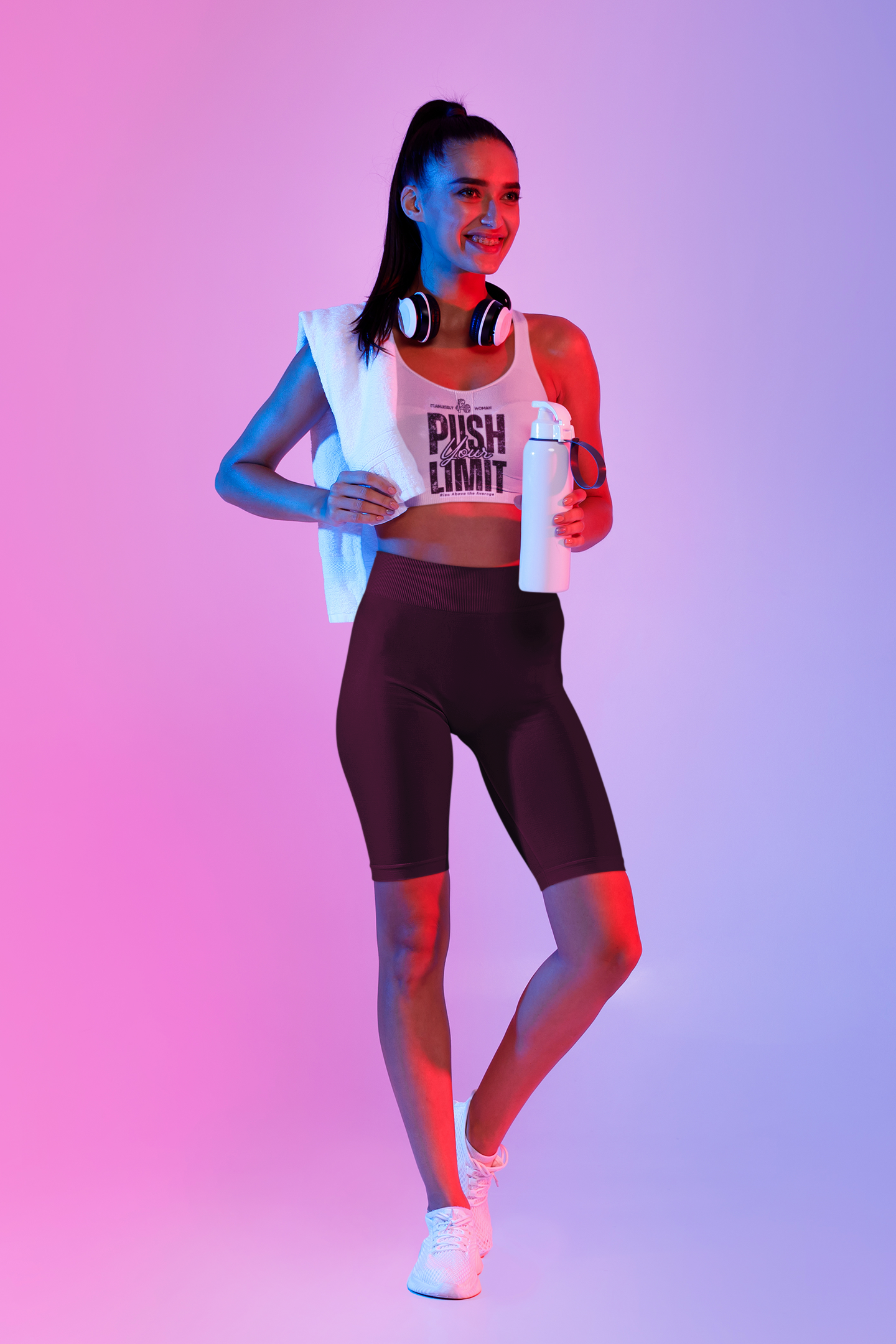 Push Your Limit | Strong Feminist Sports Bra