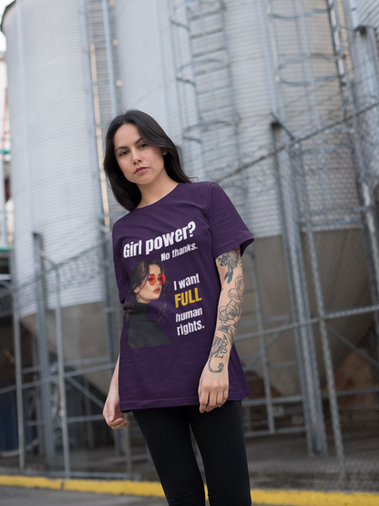 Full Human Rights | Feminist Oversized Unisex T-shirt