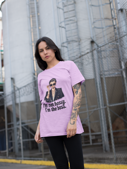 I'm the Boss | Feminist Oversized Unisex T-shirt