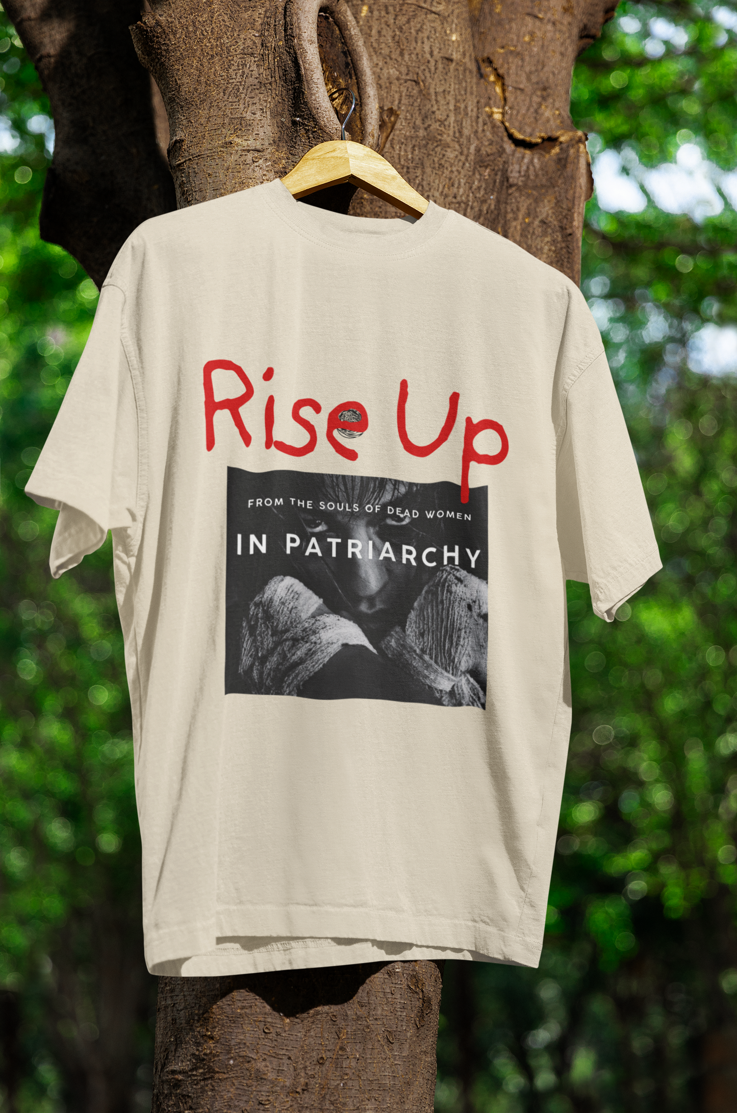 Rise Up | Feminist Oversized Unisex T-shirt