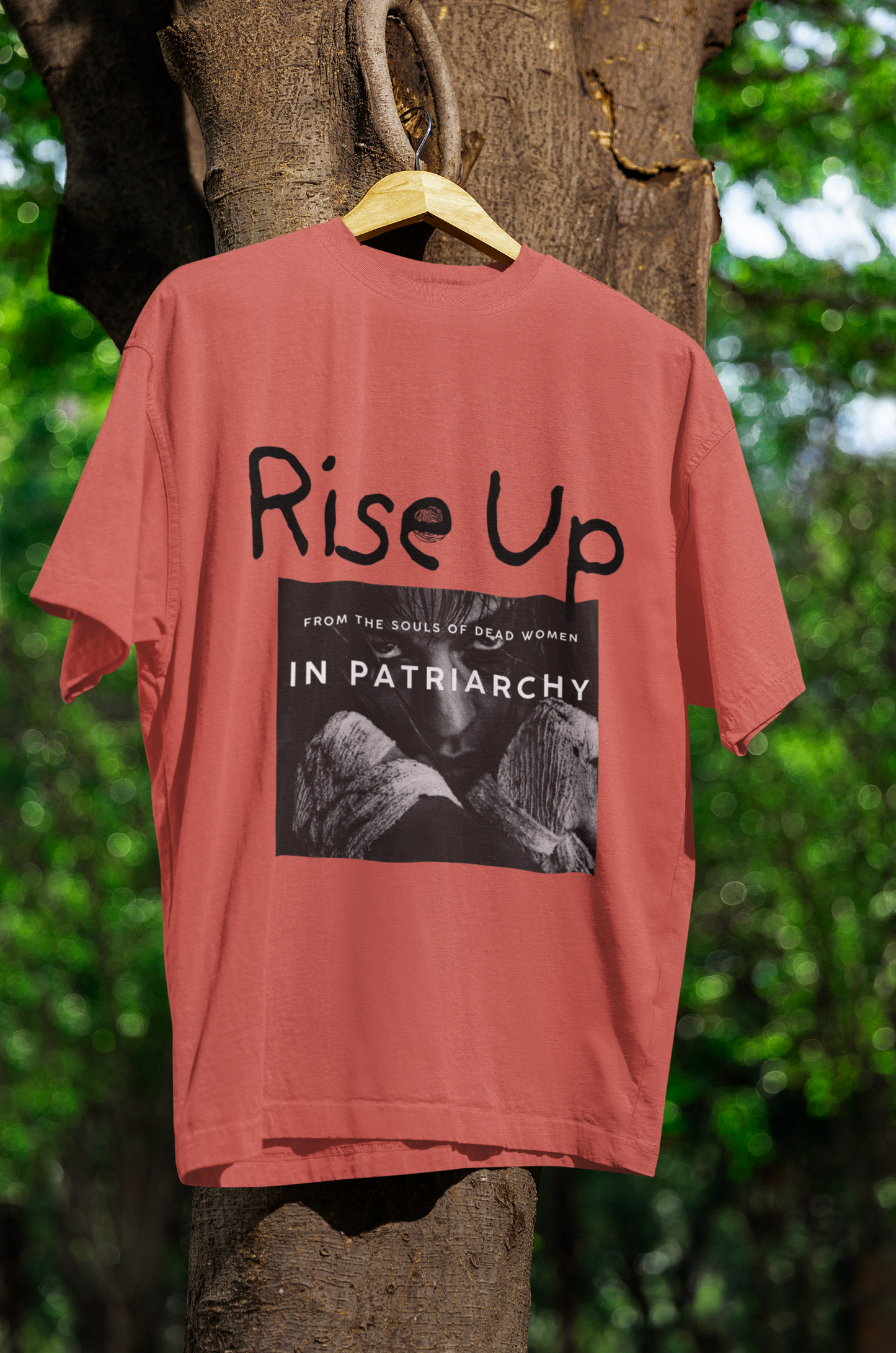 Rise Up | Feminist Oversized Unisex T-shirt