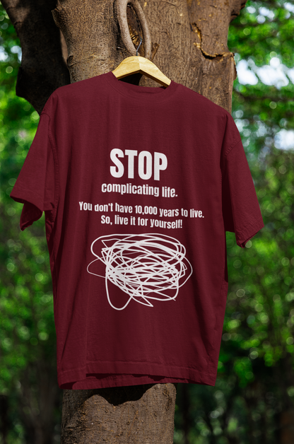 Complicating Life | Feminist Oversized Unisex T-shirt