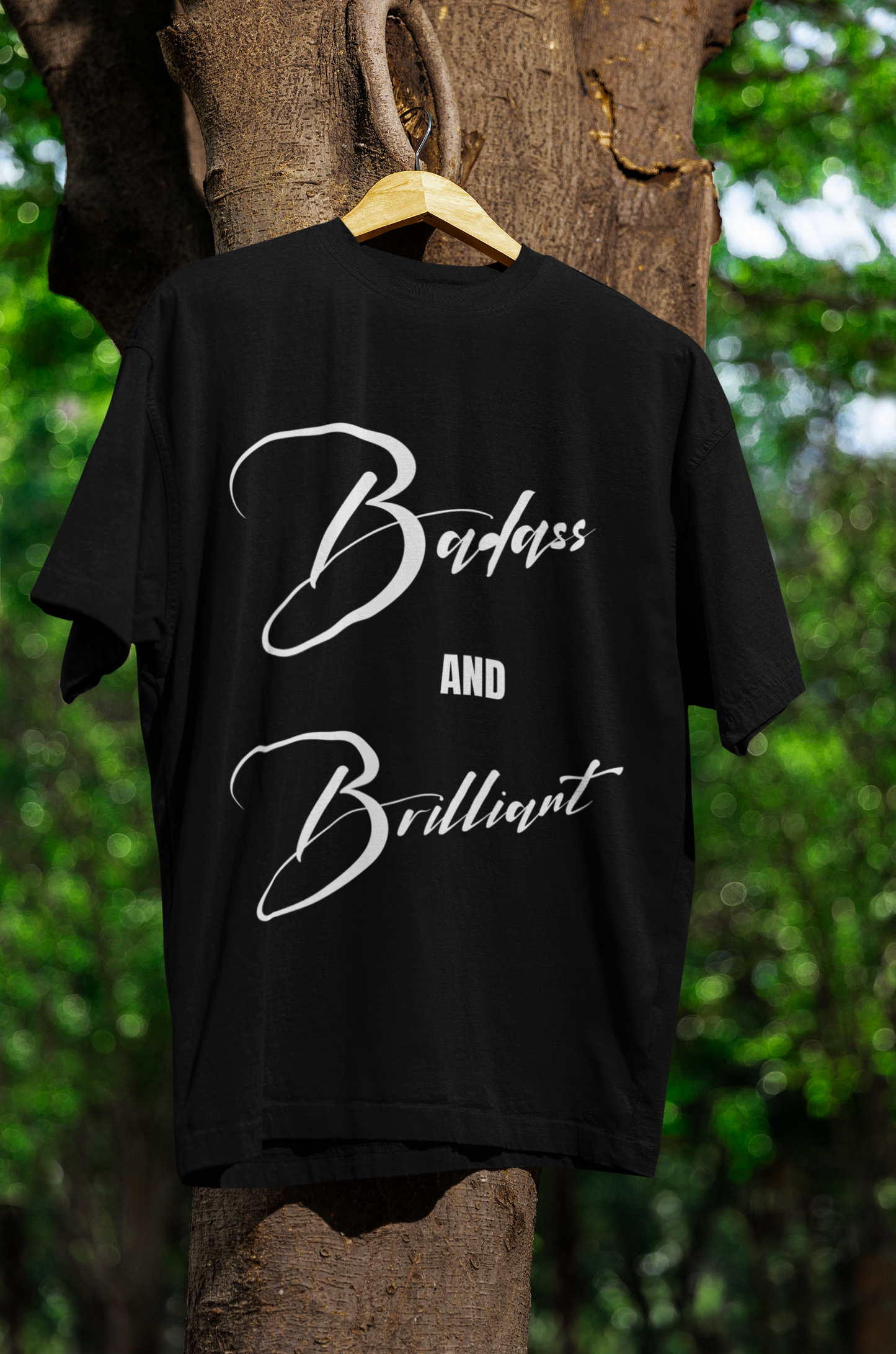 Badass & Brilliant | Feminist Oversized Unisex T-shirt