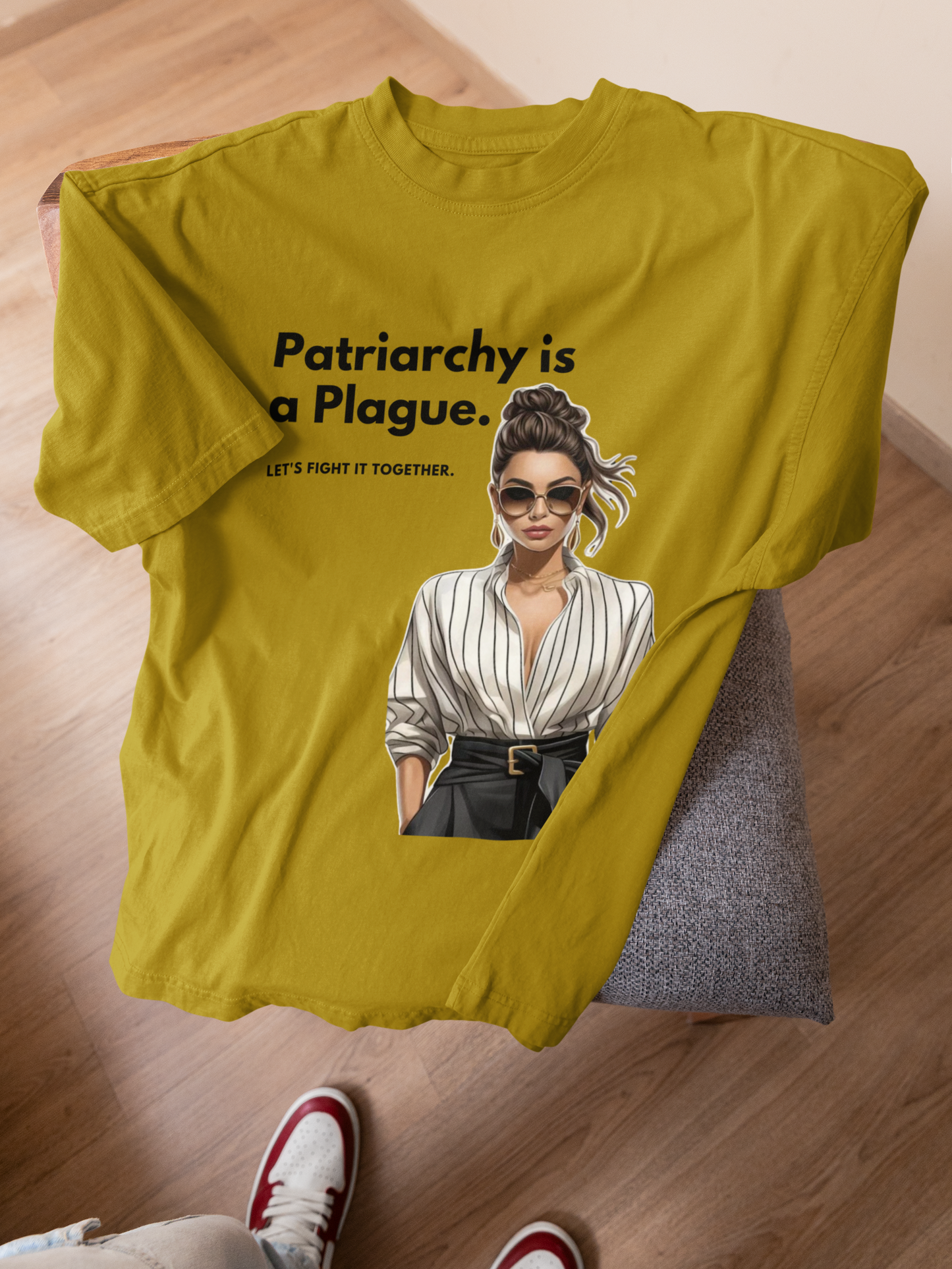 Patriarchy is Plague| Feminist Oversized Unisex T-shirt