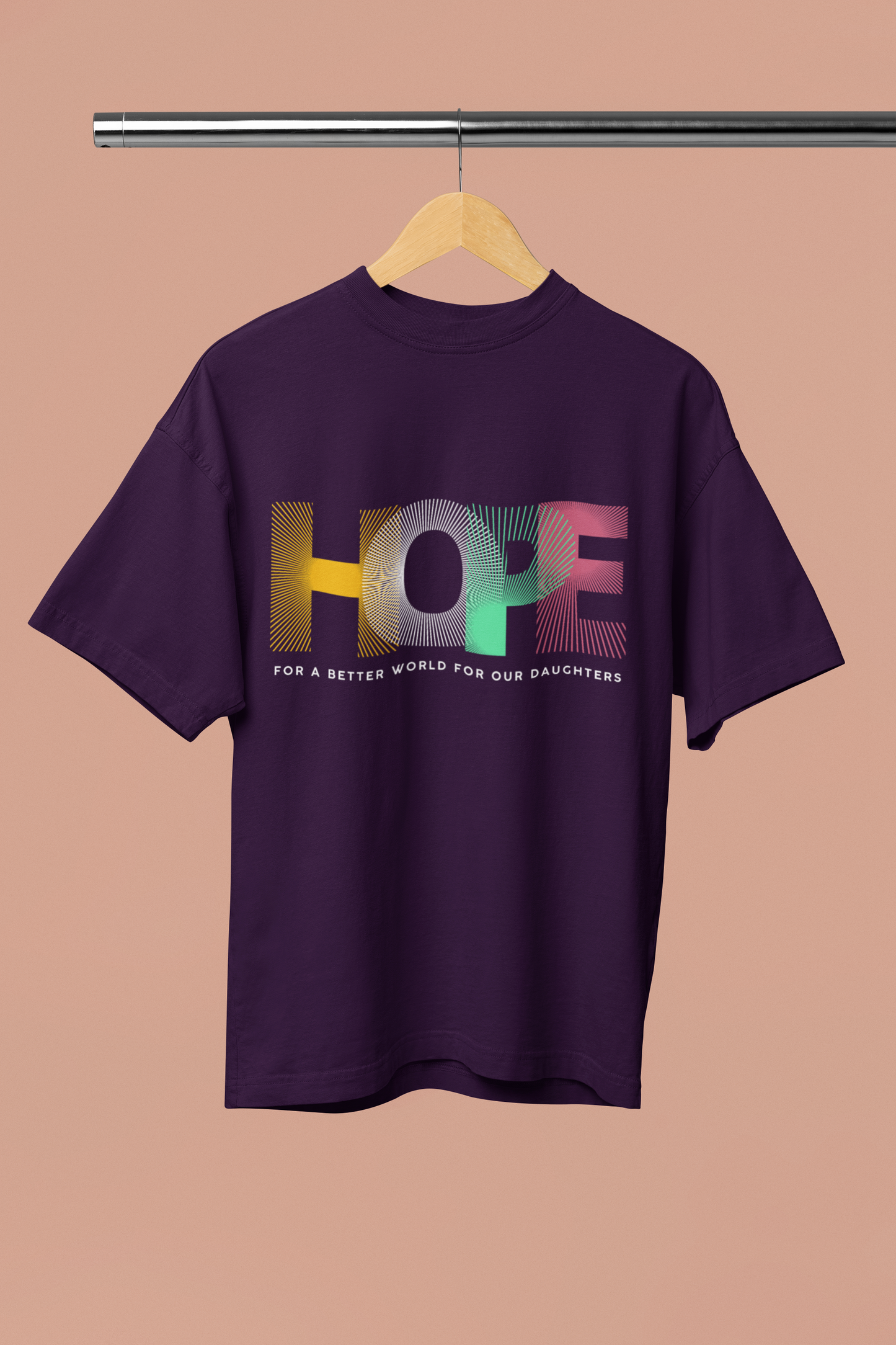Hope for our daughters - Feminist Oversized Unisex T-shirt