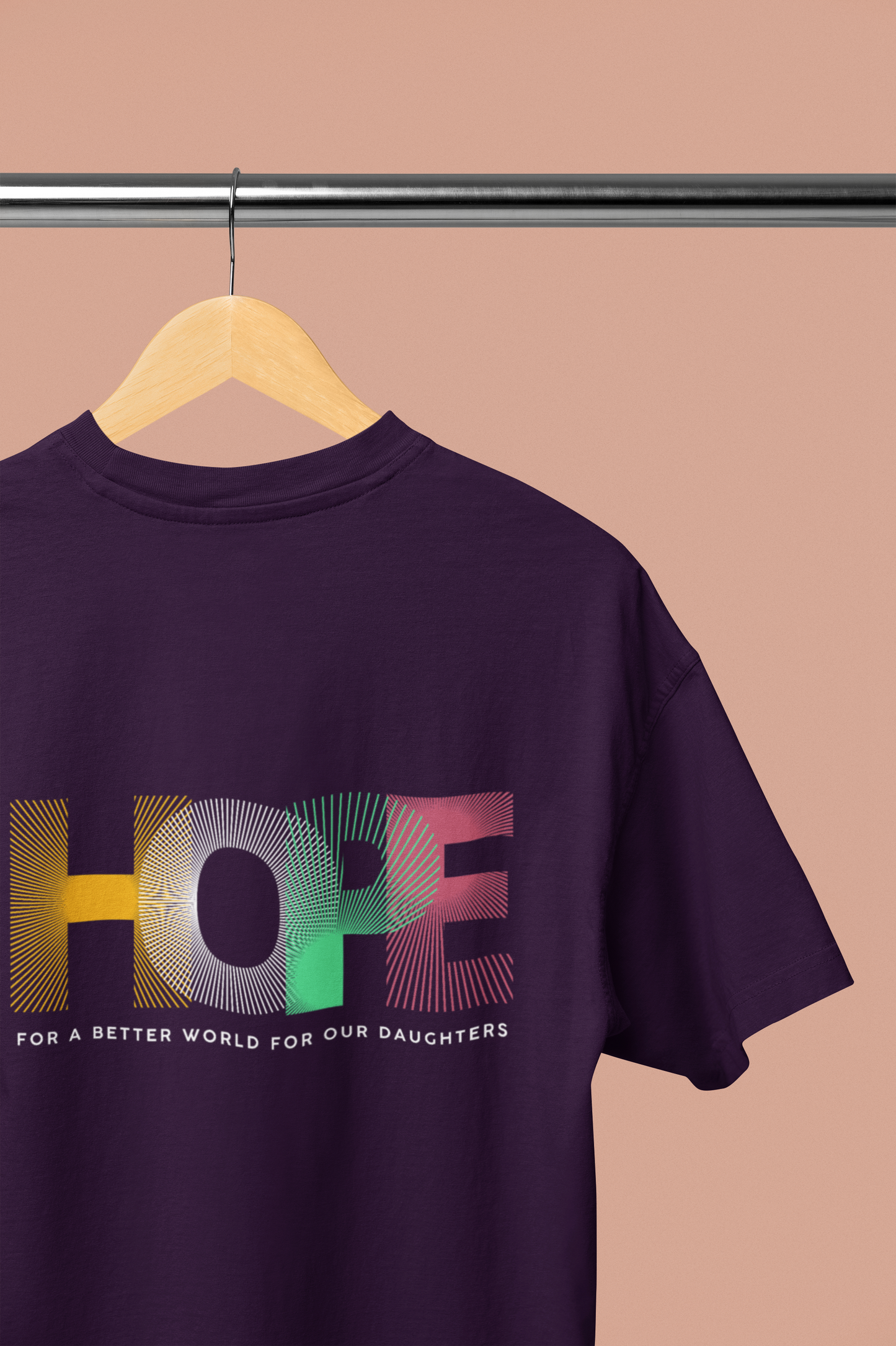 Hope for our daughters - Feminist Oversized Unisex T-shirt