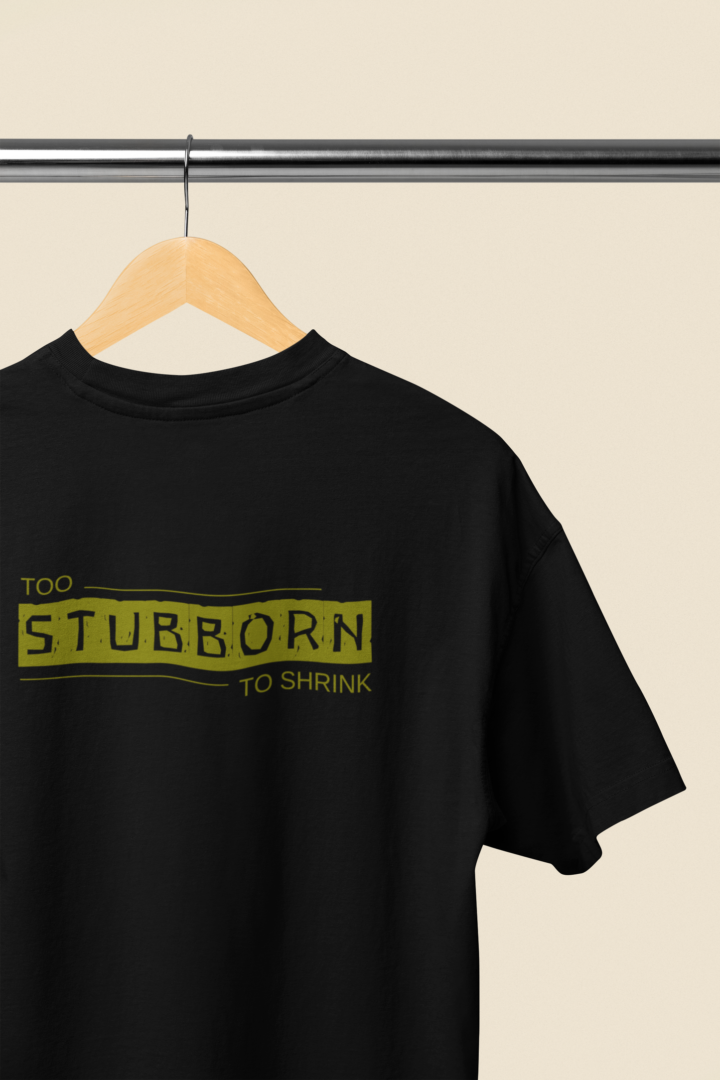 Stubborn | Feminist Oversized Unisex T-shirt