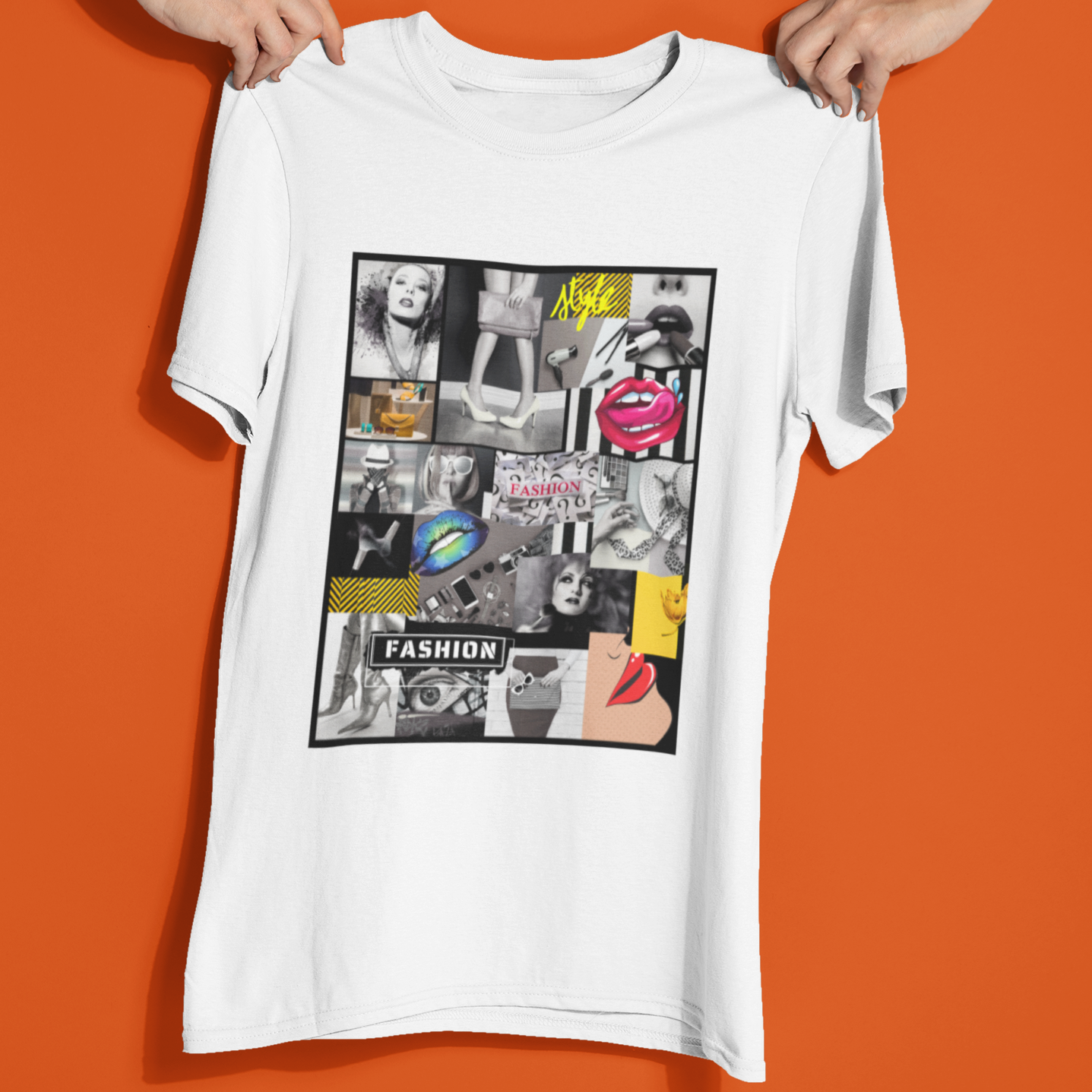 Women Graffiti Art Style Unique T-shirt-Strong Women T-Shirts