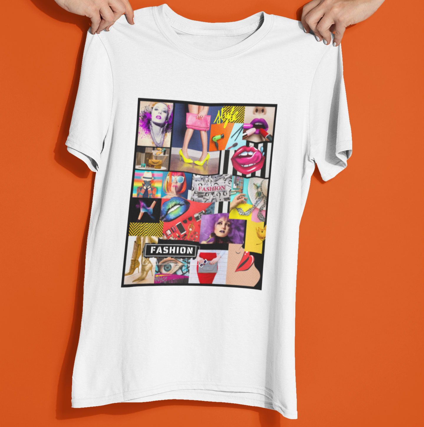 Women Graffiti Art Style Unique T-shirt-Strong Women T-Shirts