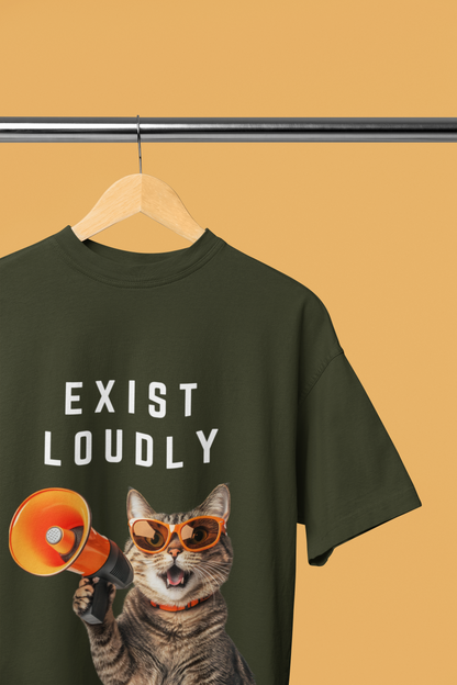 Exist Loudly | Feminist Oversize Unisex T-shirt