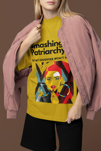 Smashing Patriarchy | Feminist Oversized Unisex T-shirt