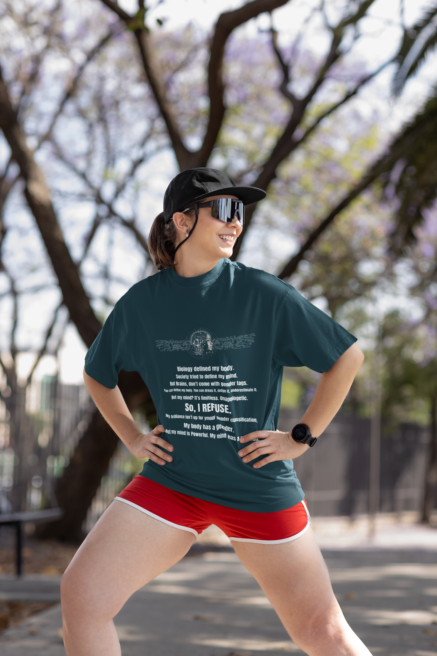 Mind has a Mission | Feminist Oversized Unisex T-shirt