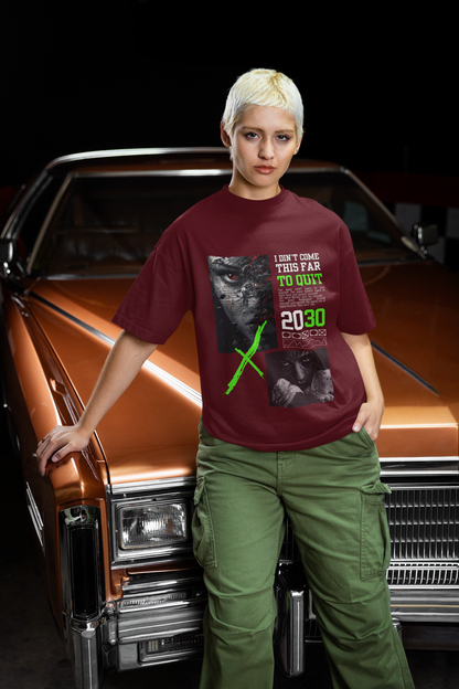 To Quit | Feminist Oversized Unisex T-shirt