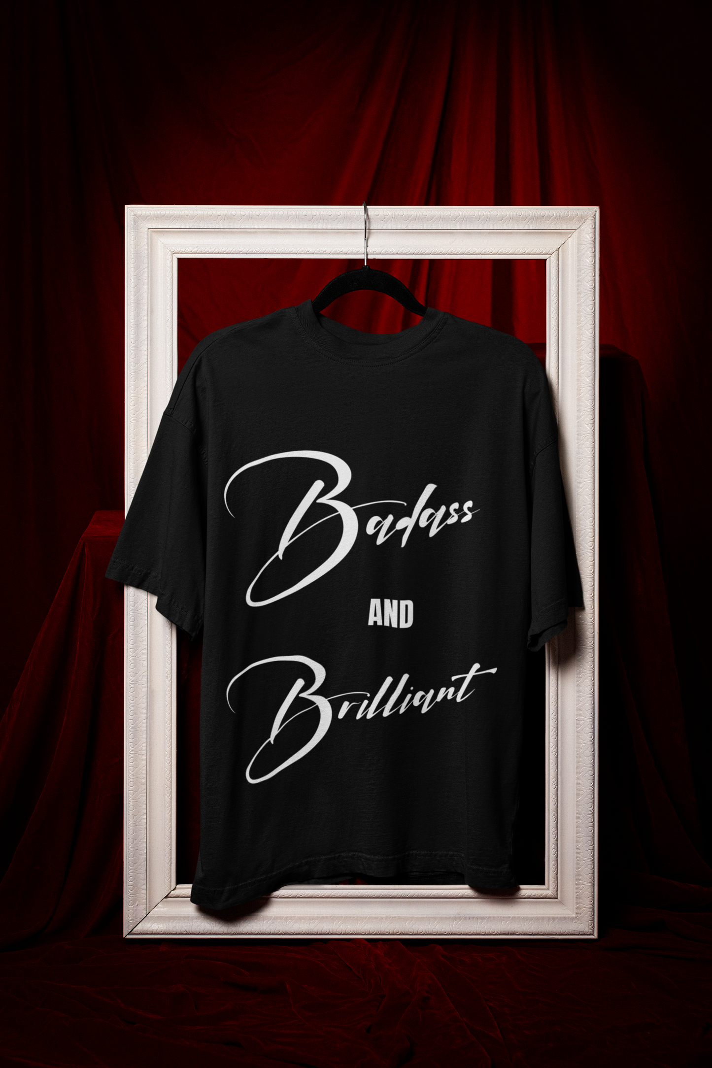 Badass & Brilliant | Feminist Oversized Unisex T-shirt