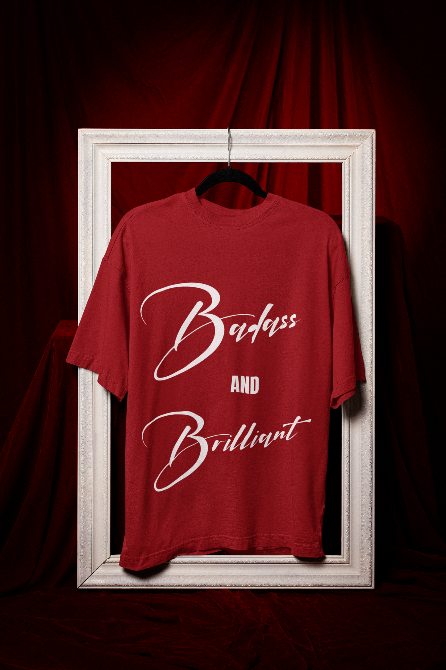 Badass & Brilliant | Feminist Oversized Unisex T-shirt