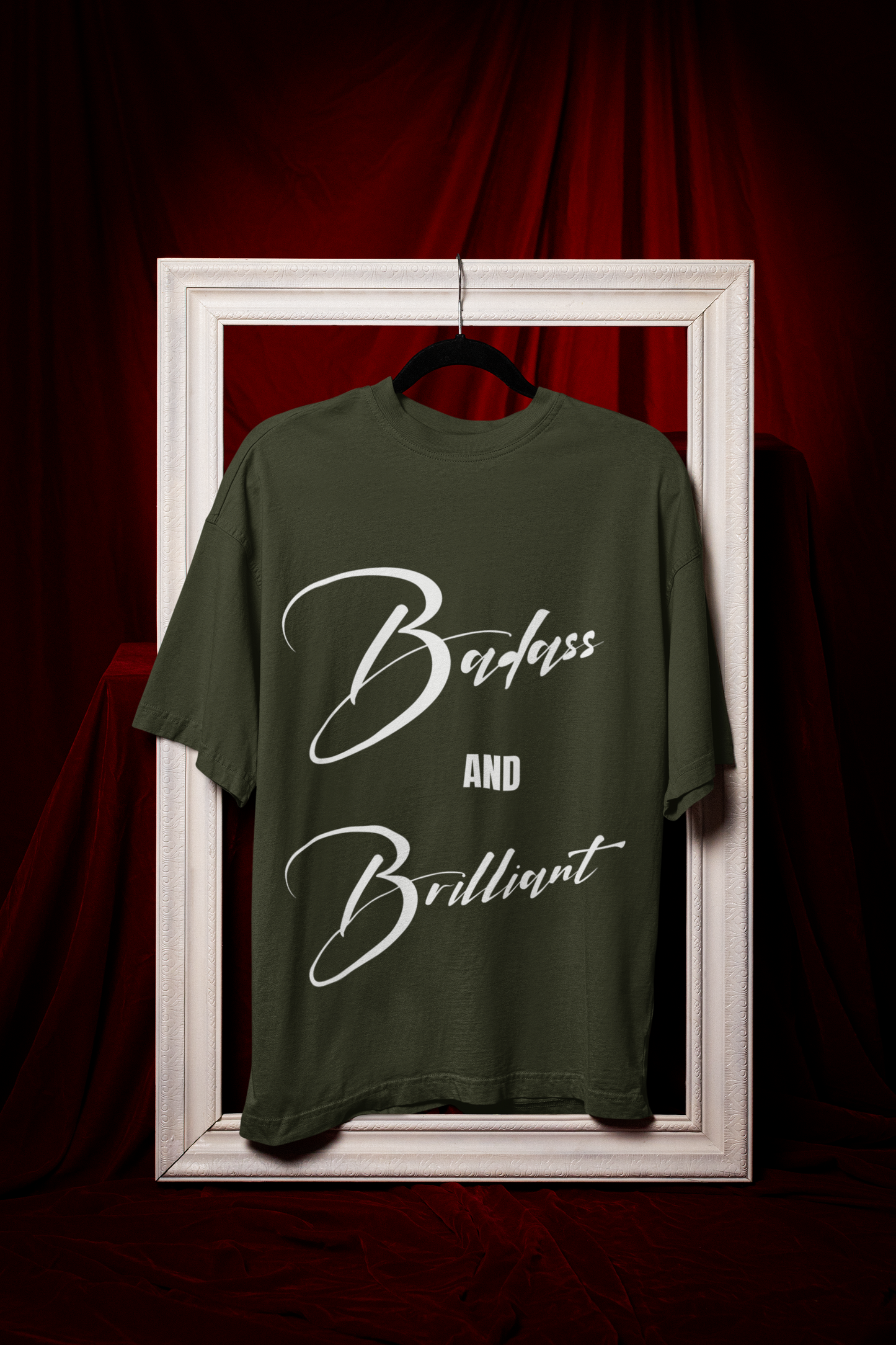 Badass & Brilliant | Feminist Oversized Unisex T-shirt