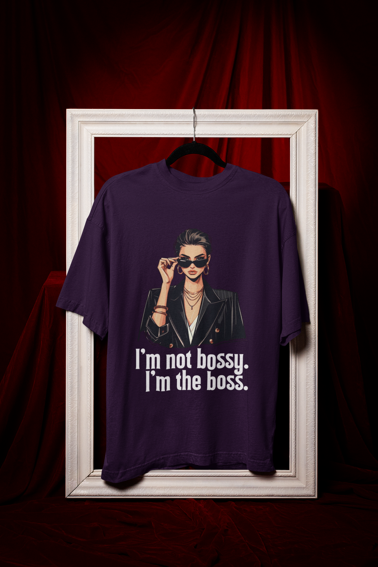 I'm the Boss | Feminist Oversized Unisex T-shirt