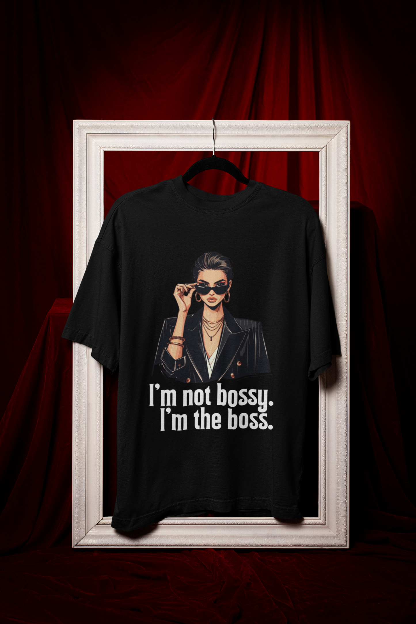I'm the Boss | Feminist Oversized Unisex T-shirt