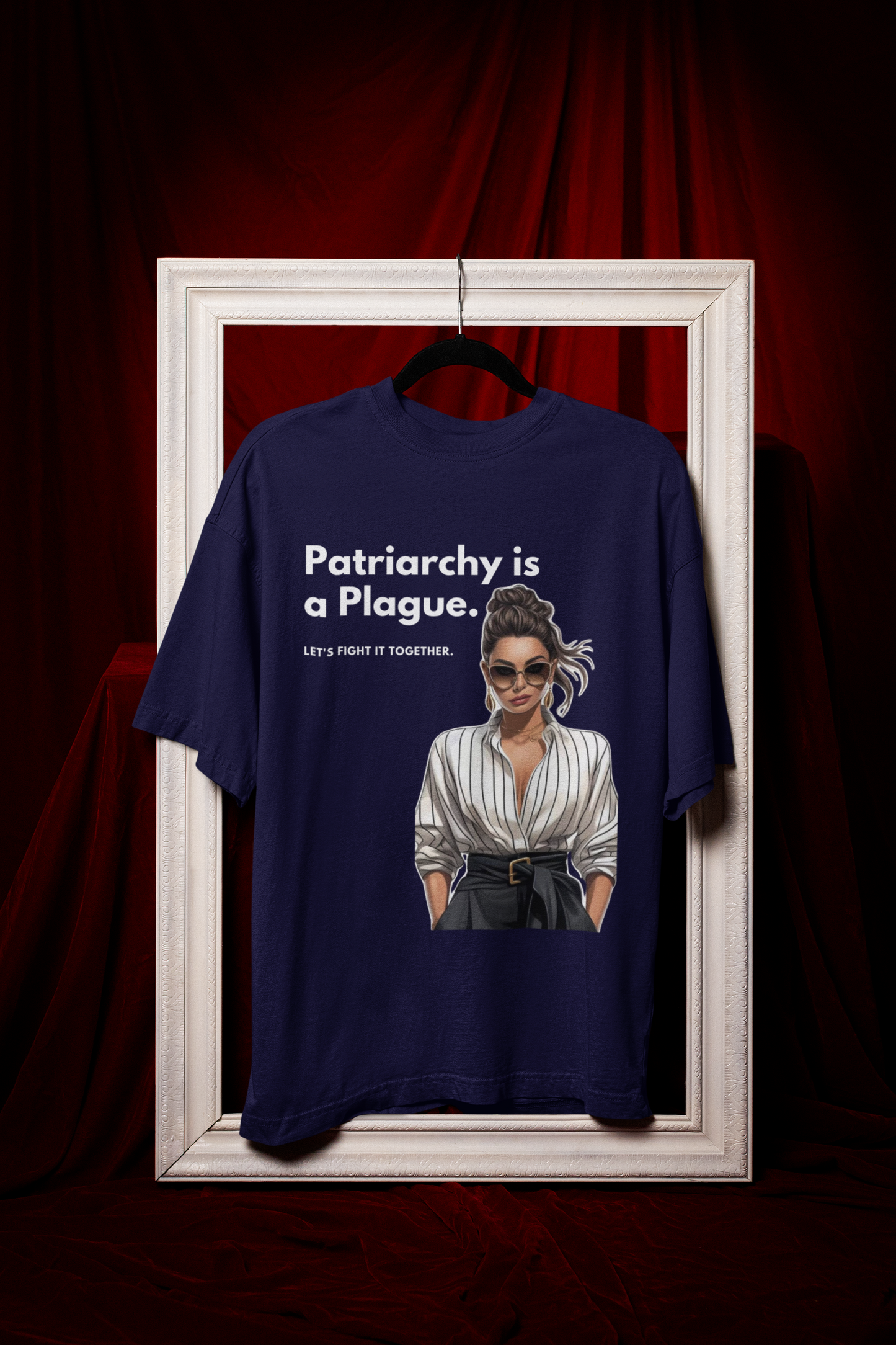 Patriarchy is Plague | Feminist Oversize Unisex T-shirt