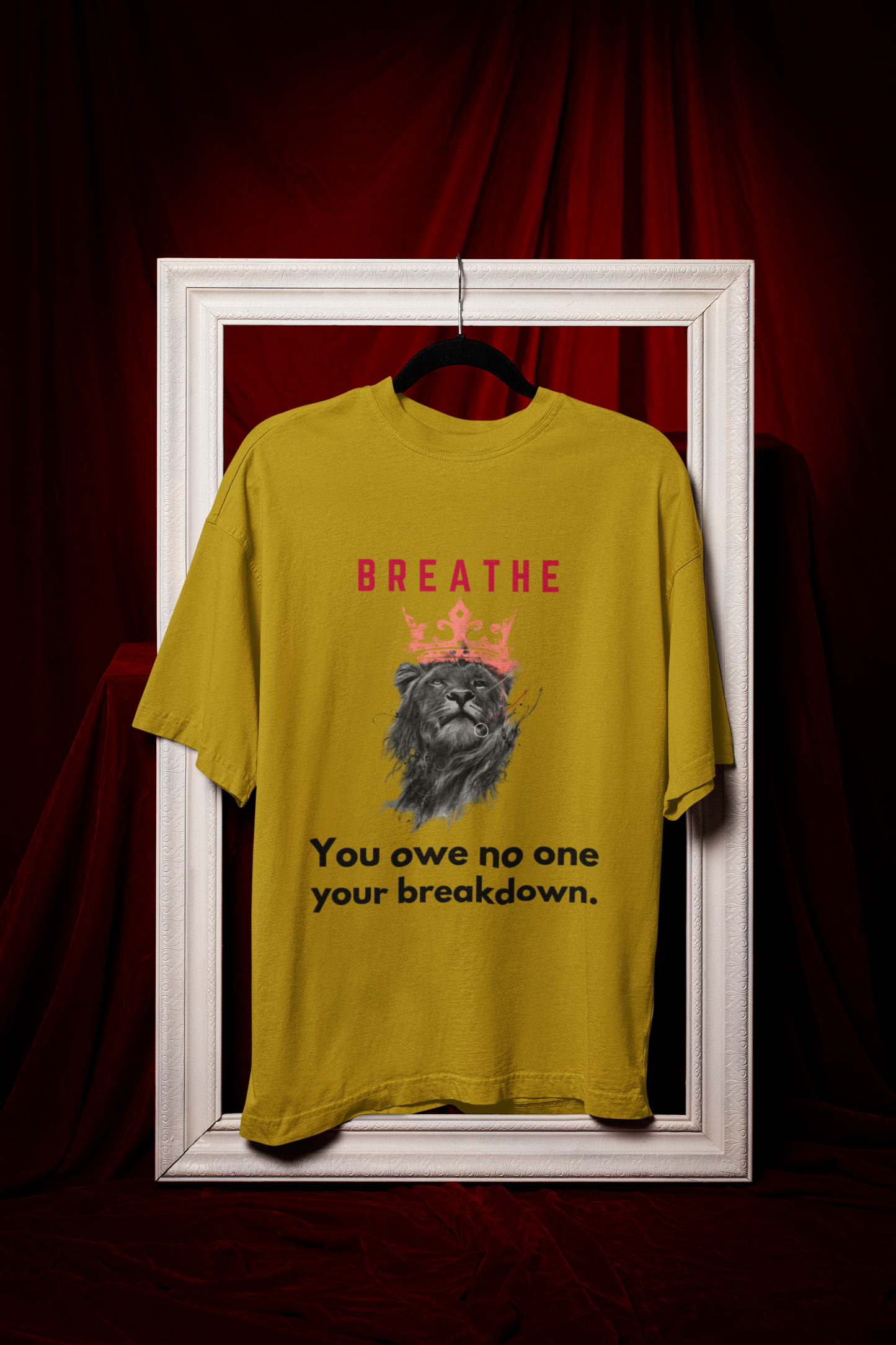 Breathe | Feminist Oversized Unisex T-shirt