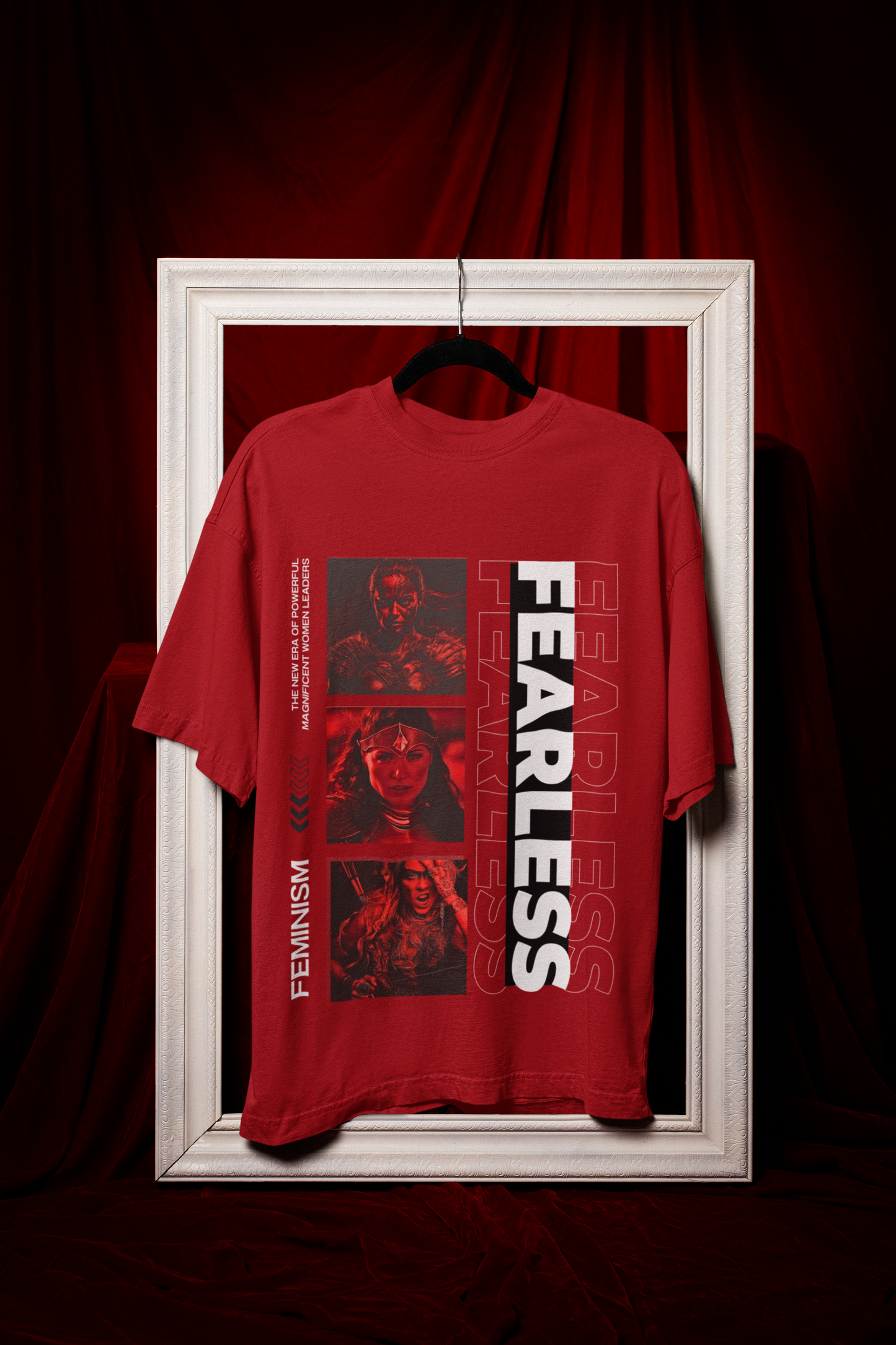 Fearless | Feminist Oversized Unisex T-shirt
