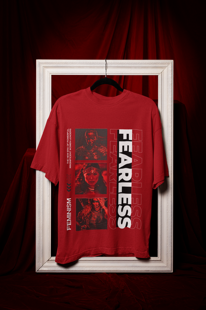 Fearless | Feminist Oversized Unisex T-shirt