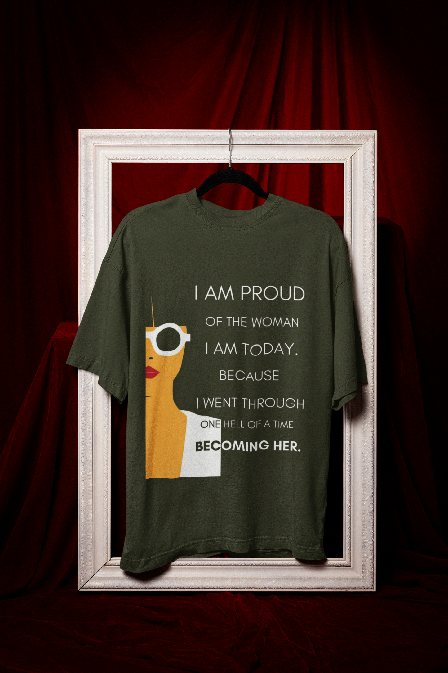 Becoming Her | Feminist Oversized T-shirt