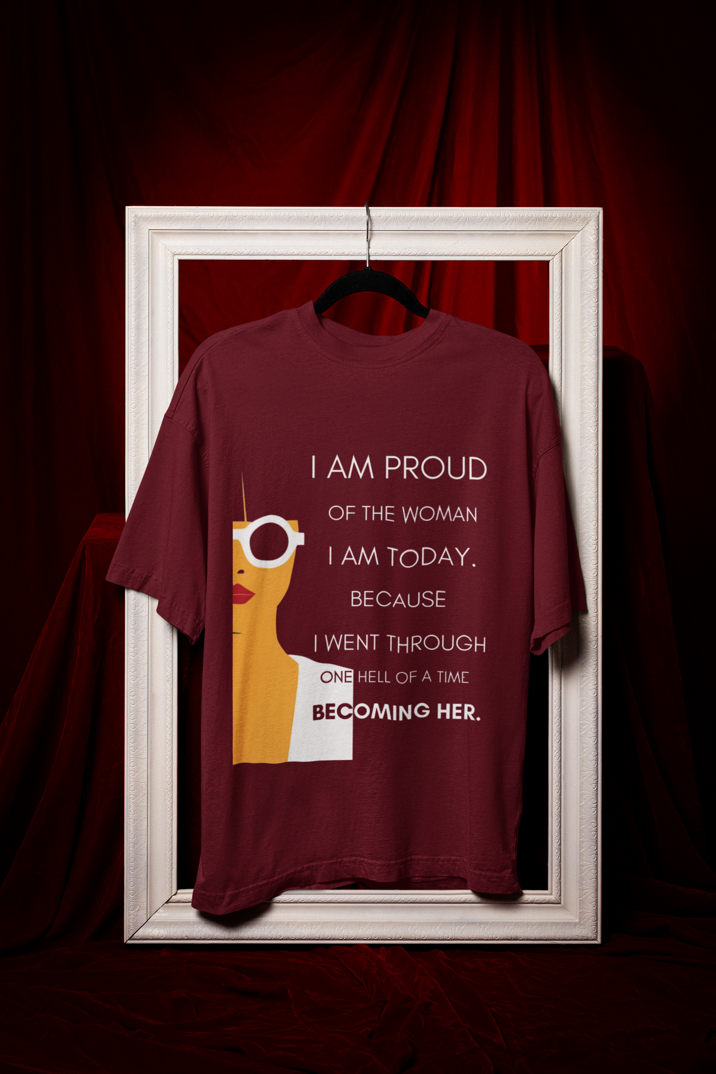 Becoming Her | Feminist Oversized T-shirt