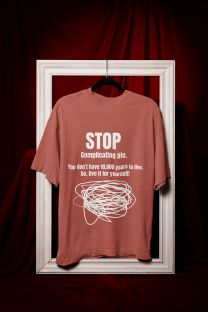 Complicating Life | Feminist Oversized Unisex T-shirt