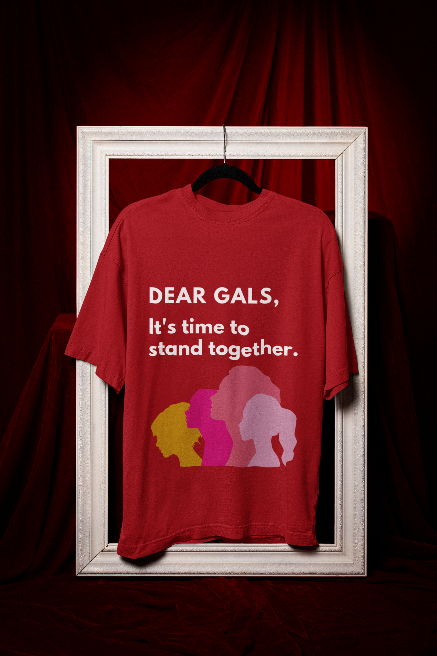 Stand Together | Feminist Oversized Unisex T-shirt