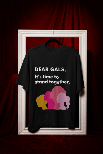 Stand Together | Feminist Oversized Unisex T-shirt