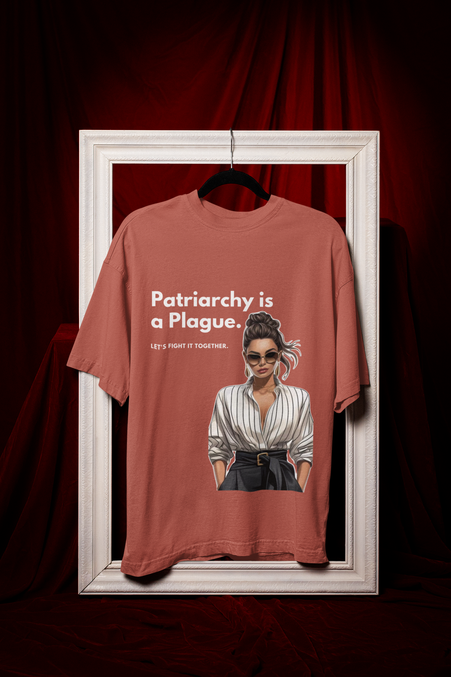 Patriarchy is Plague | Feminist Oversized Unisex T-shirt