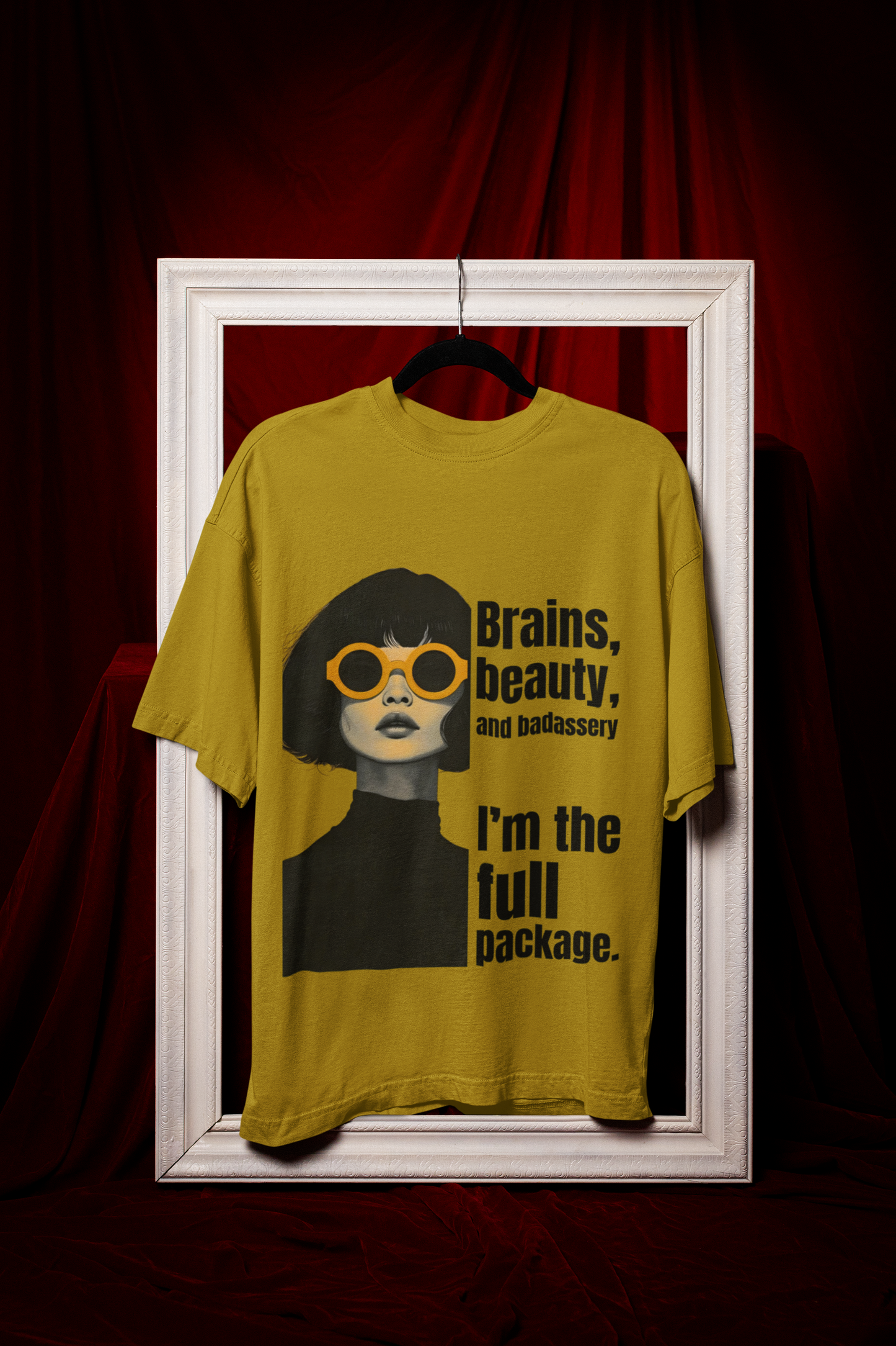 I'm Full Package | Feminist Oversized Unisex T-shirt