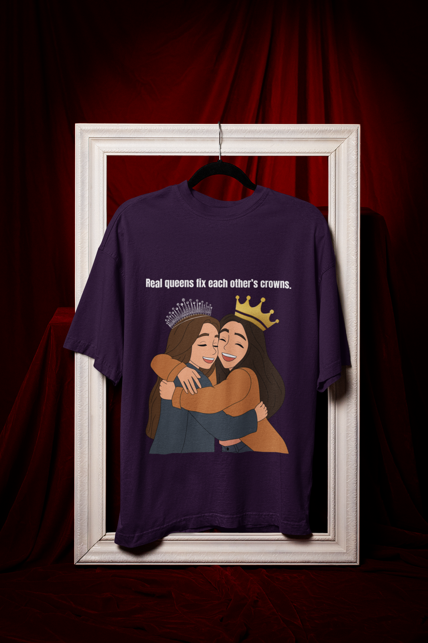 Real Queens | Feminist Oversized Unisex T-shirt