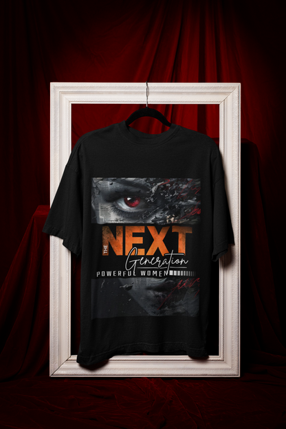 Next Generation | Feminist Oversized Unisex T-shirt