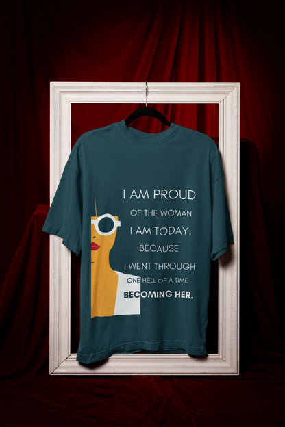 Becoming Her | Feminist Oversized T-shirt