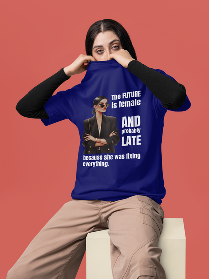 Future is Female | Feminist Oversized Unisex T-shirt