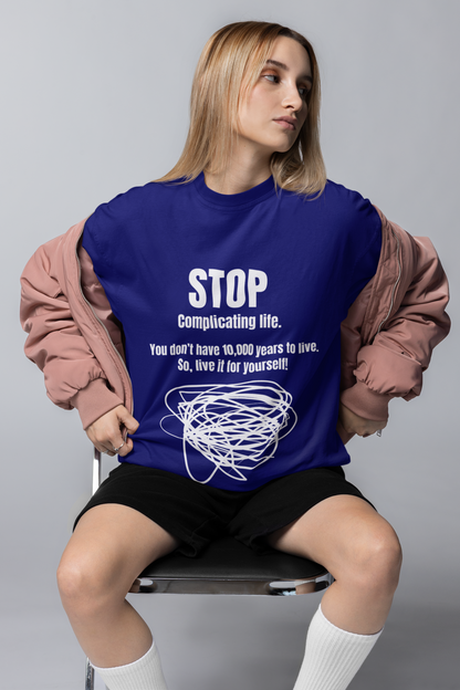 Complicating Life | Feminist Oversized Unisex T-shirt