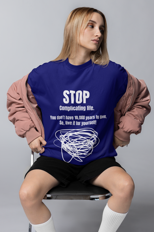 Complicating Life | Feminist Oversized Unisex T-shirt