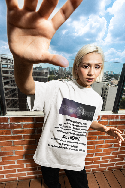 I Refuse | Feminist Oversized Unisex T-shirt