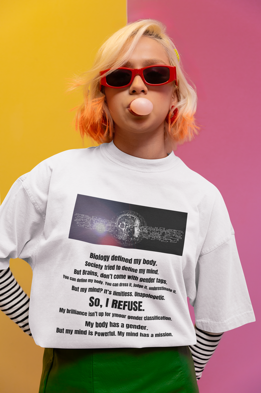 I Refuse | Feminist Oversized Unisex T-shirt