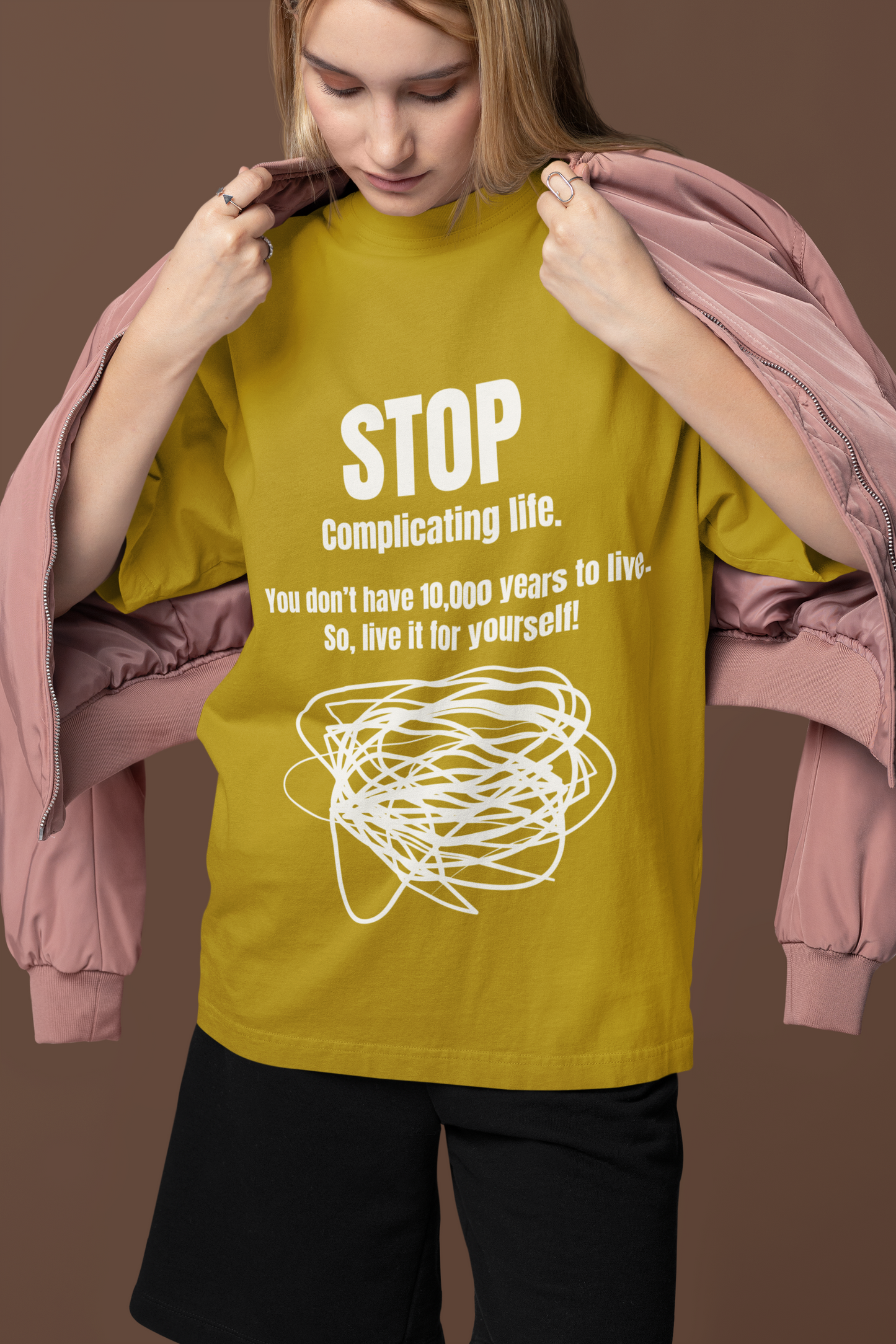 Complicating Life | Feminist Oversized Unisex T-shirt