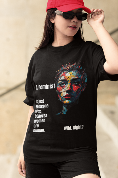 Women are Human | Feminist Oversized T-shirt