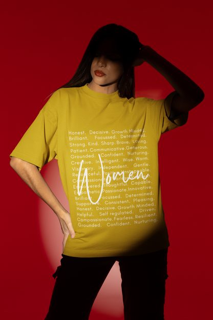 Women Empowerment | Feminist Oversized Unisex T-shirt