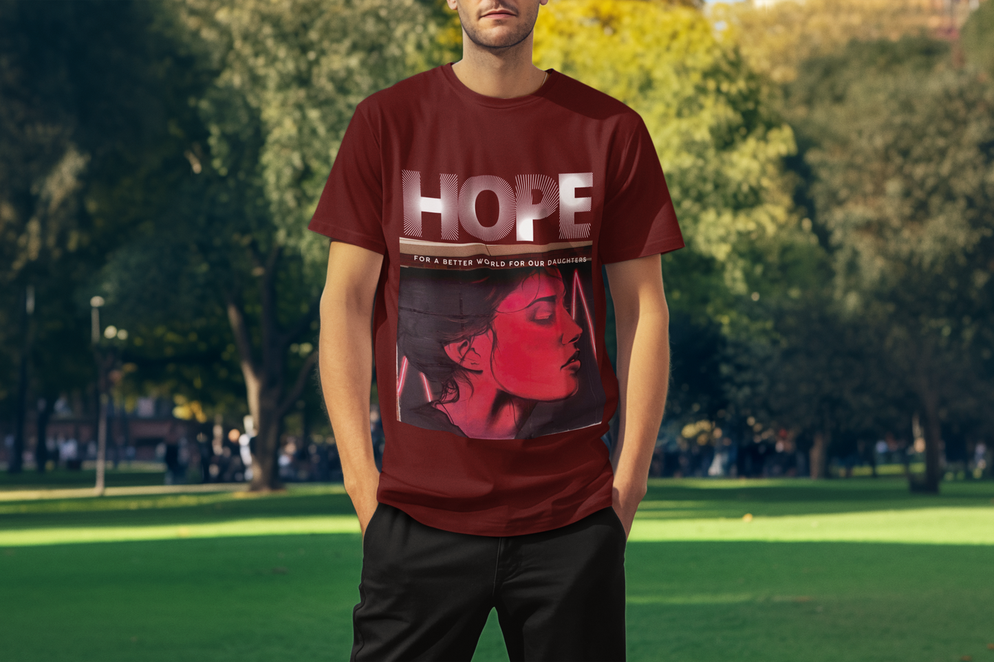 HOPE | Feminist Oversized Unisex T-shirt